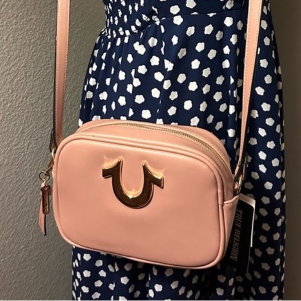 True Religion pink Crossbody bag